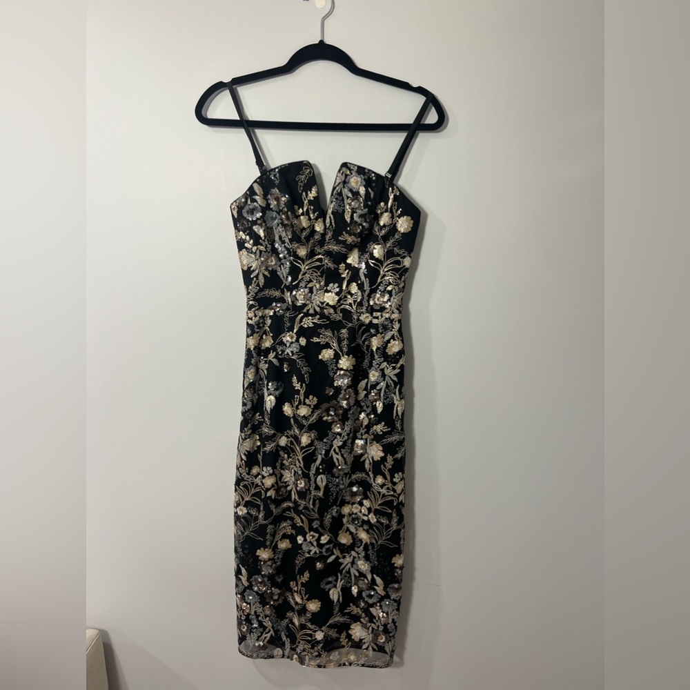Dress The Population Midi Dress
